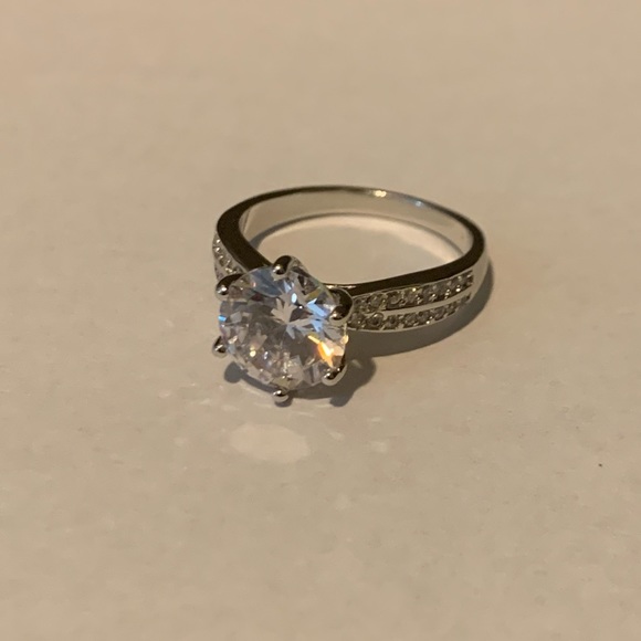 SOLD❗️3ct 925 Diamond Band Ring Size 7 - Picture 13 of 14